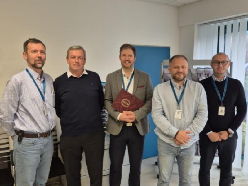 ODOVZDÁVANIE OSVEDČENÍ O ZHODE SPOLOČNOSTI KOVAL SYSTEMS, a.s., Beluša